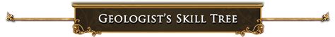 Geologist (Skill Tree) .